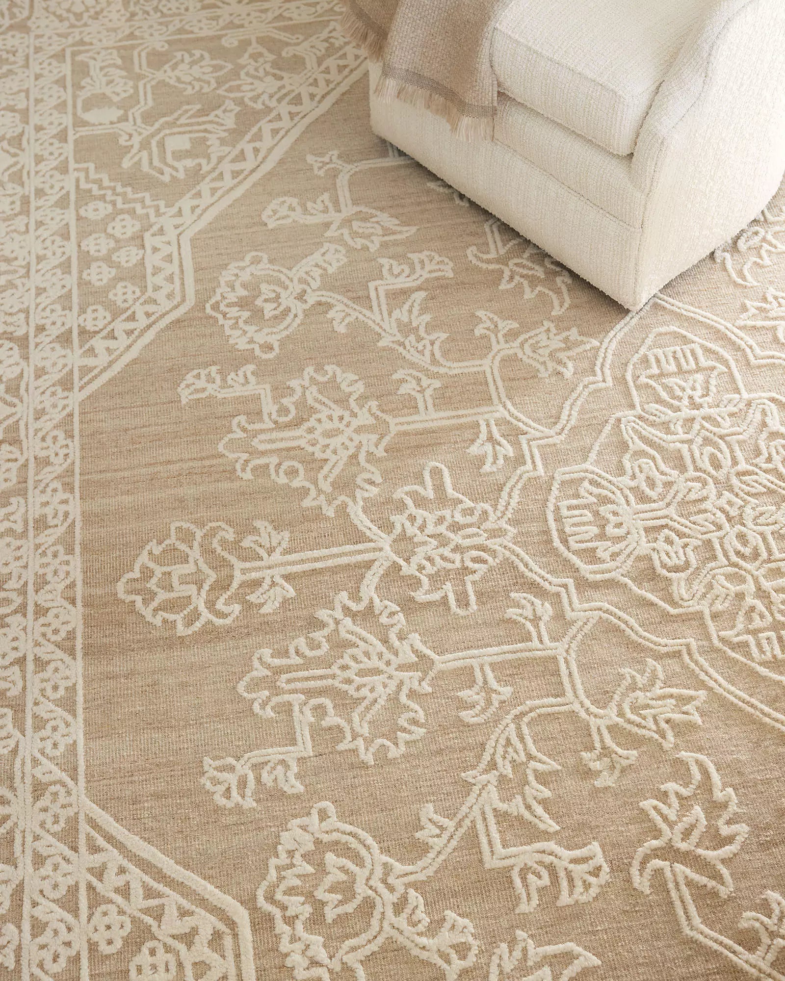 Vintage Floral Tapestry