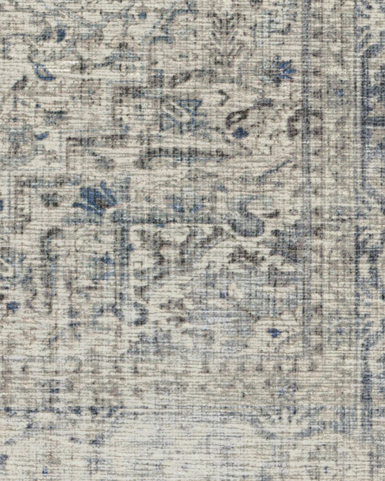 Cream Blue Heritage